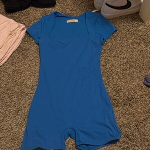 Blue Women's Jumpsuit